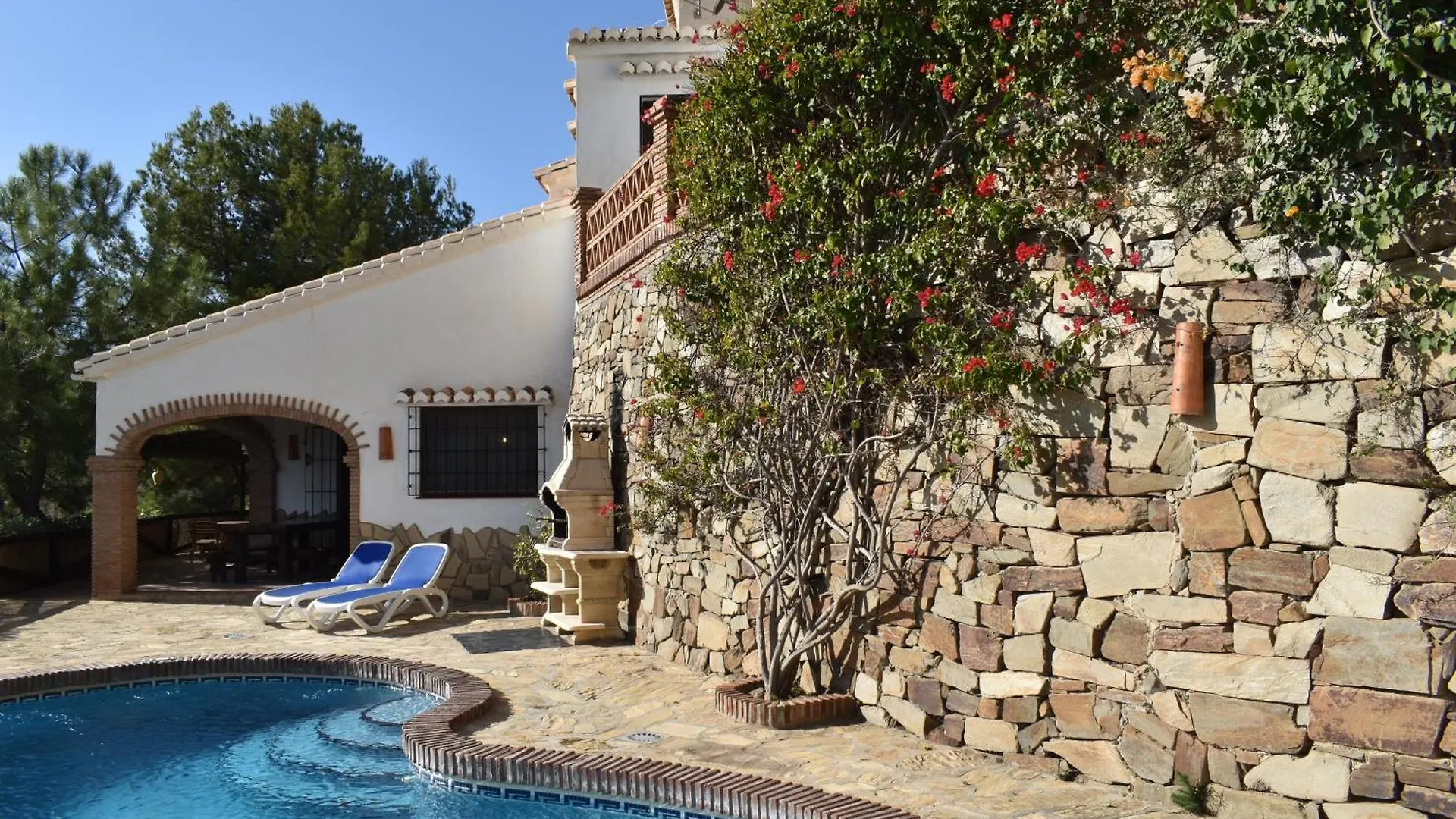 Finca Almencino Mit Pool Und Panoramaausblick 康佩塔