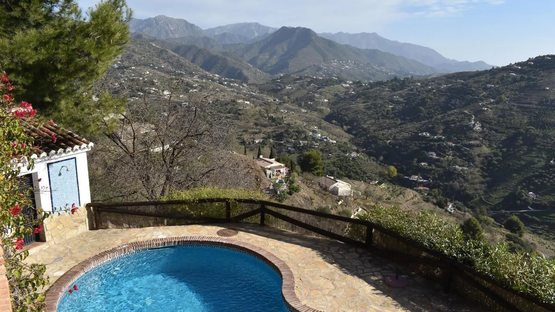 Finca Almencino Mit Pool Und Panoramaausblick 康佩塔 西班牙
